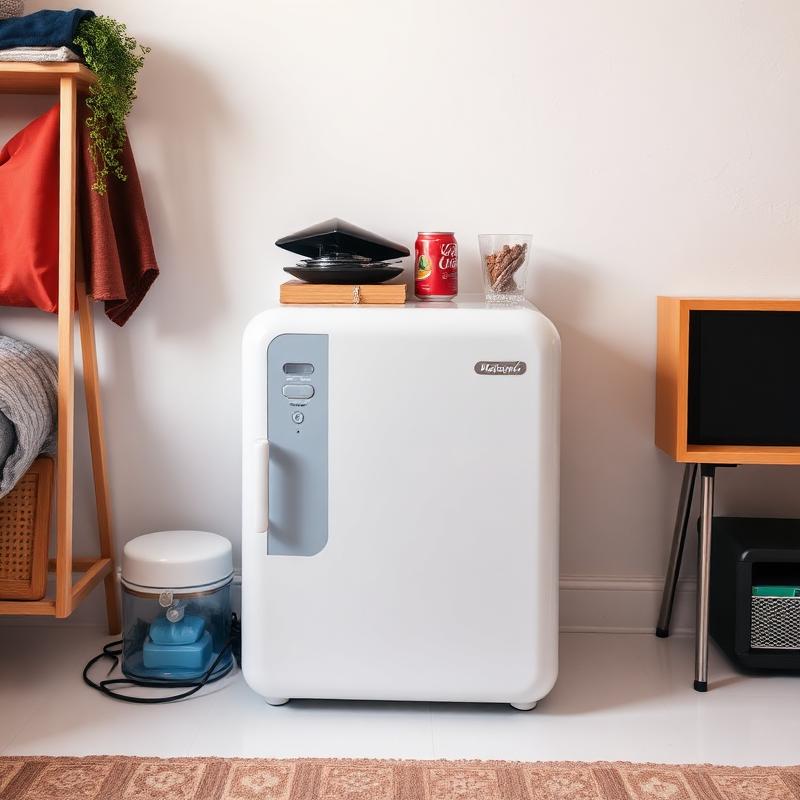 Free mini fridge (works!)